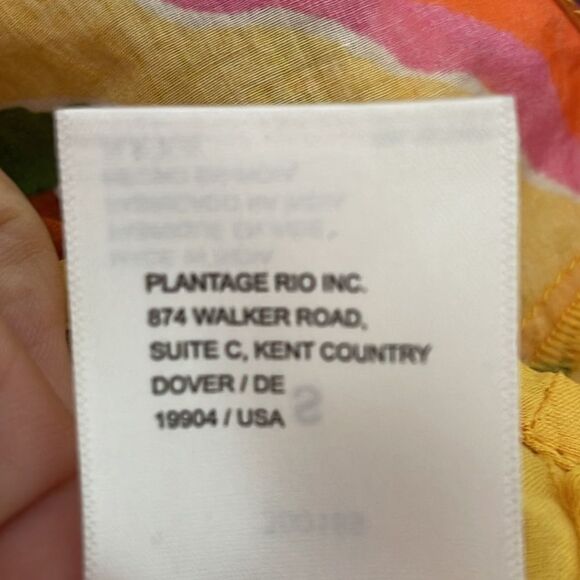 FARM Rio Fruit Dream Mini Skirt, NWT, size small, lined, side-zip - Picture 12 of 14